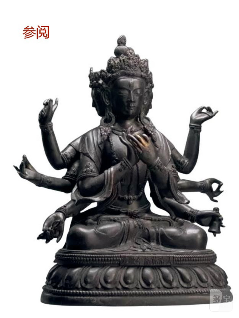 清乾隆（1736-1795年）尊胜佛母像 - 图18